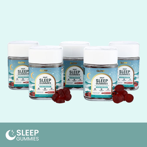 5 Bottles of Adult Sleep Gummies