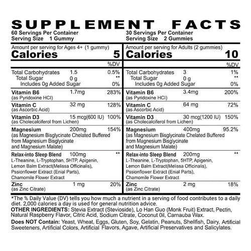 CalmCarry® + Sleep Gummies